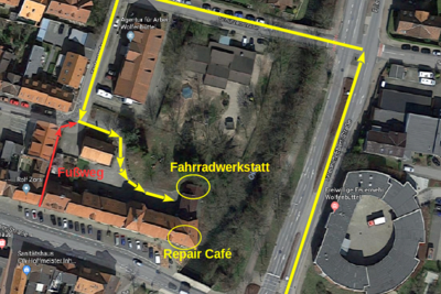Lageplan Auguststadt