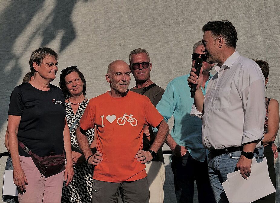 Siegerehrung mit BM Siegerehrung mit BM