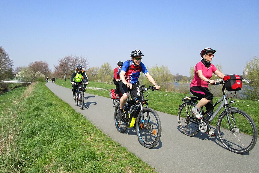Salzgittersee Radlergruppe am Salzgittersee