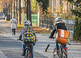 Radfahren mit Kindern