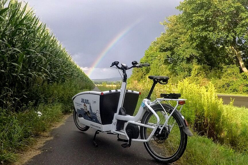 Julius, das Lastenrad Julius, das Lastenrad